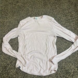 Light Pink Long Sleeve Top